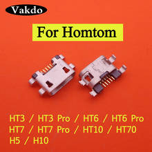 10pcs For HOMTOM HT3 HT7 PRO MTK6580 mini micro usb chargering port socket power connector main motherboard jack Dock 2024 - buy cheap