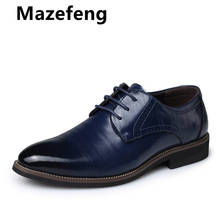 Men Leather Formal Business Shoes Male Office Work Flat Shoes Oxford Breathable Party Wedding Anniversary Shoes Plus Size 48 2024 - buy cheap
