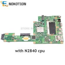 Nokotion-placa mãe para laptop, para asus f503m x503m f553ma x503ma d503m, placa principal n2840 cpu ddr3, teste completo 2024 - compre barato