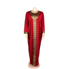 Elegant Embroidery O-Neck Muslim Dress Dubai Abaya for Women Caftan Marocain Kaftan Islam Robe Eid Mubarak Ramadan Abaya Dress 2024 - buy cheap