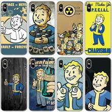 Black Isle Studios jogo Fallout célula Caso de Telefone Silicone Macio Para o iphone 6 6 além de 7 8plus 5 5S 5C SE Para o iphone X XS XR XS Max 2024 - compre barato