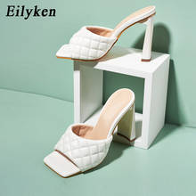 Eilyken-Sandalias de gladiador con punta abierta para mujer, zapatos femeninos de tacón cuadrado, a la moda, sexys, de fiesta, talla grande 35-42 2024 - compra barato