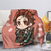 Upetstory-Manta de franela con estampado de Anime en 3D, suave, cálida y cómoda, para dormir, para Otoño e Invierno 2024 - compra barato