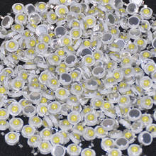 Diodo LED de 1 W, Chips de alta potencia de 1 vatios, Diodo emisor de luz blanca, brillo de 1 vatios, cuentas LED de 200-100 lm, 110 Uds. 2024 - compra barato