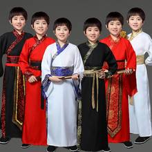 Teenager Swordsman Knights Halloween Costumes Children's National Studies Hanfu Ancient Ministers Chinese Prince Boys Costume 2024 - buy cheap