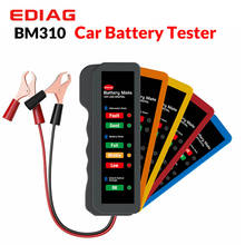 Car Battery Tester BM310 12V Digital 6 LED Light Clip Alternator Motorcycle Auto Battery Analyzer diagnostic Brake Fluid Tester 2024 - buy cheap