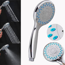 Plactis economia de água handheld chuveiro do banheiro cabeça supercharged abs anti gota chuveiros bico 2024 - compre barato