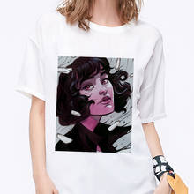 2019 New aesthetics printed t shirt women fashion Harajuku Short Sleeve t-shirt White Thin section Tshirt female Tops clothing 2024 - buy cheap