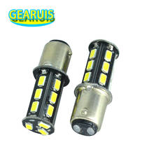 10pcs S25 1157 BAY15D 18 SMD 5630 LED 7443 W21/5W 1156 BA15S 7440 W21W Car Auto Brake Light Turn signal Bulb lamp Cold White 12V 2024 - buy cheap