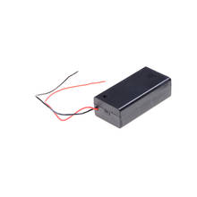 One Piece Black 9V Battery Holder with ON/OFF Switch 9 volt Box Pack Power Toggle 2024 - buy cheap