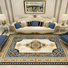 Роскошные ковры в европейском стиле для гостиной, спальни, коврики, классический большой ковер для турецкого кабинета, напольный коврик для дивана, журнального столика 2024 - купить недорого