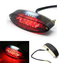 Universal Motorcycle Smoke LED Rear Tail Brake Light Lamp Taillight Indicator for Suzuki ATV LTZ King Quad Runner 2024 - buy cheap