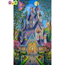 DPF diamond painting cross stitch Castle Elves diamond embroidery crafts diamond mosaic kit square/round rhinestone home decor 2024 - buy cheap