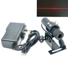 22*75mm 20mw 650nm linha feixe laser vermelho módulo focalizável cabeça w adaptador & localizador 2024 - compre barato