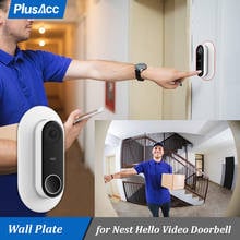 Nest Hello Wall Plate Protective Case Compatible with Adjustable Wedge Double Coated  UV Resistant Hard ABS Matt Finish 2024 - buy cheap