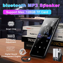 16 Гб bluetooth MP3 плеер наушники HiFi fm радио мини USB mp3 спортивные MP 4 HiFi портативные музыкальные плееры диктофон 2024 - купить недорого