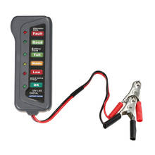 12v 6 led luz digital bateria alternador tester testador bateria monitor de nível da bateria display para carros/caminhões da motocicleta 2024 - compre barato