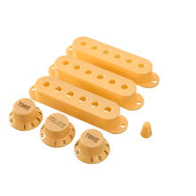 ST Pickup Covers Guitar Parts Set Switch Tip Single Coil Pickup Cover Volume Tone Knob Switch Tip Set For Strat 2024 - buy cheap