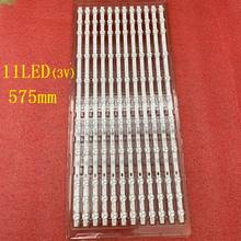 30pcs/lot 11LED LED Backlight strip for toshiba vestel Panasonic 17DLB32NER1 32 NDV REV1.1 SVV315A38 SVV315A39 VES315WNDB-2D-N01 2024 - buy cheap