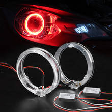 2Pcs 80mm Red LED Angle Eye Headlight Bulb Halo Ring DC9-36V Daytime Running Light LED Angle Eye Decorative Lights Car Styling 2024 - buy cheap