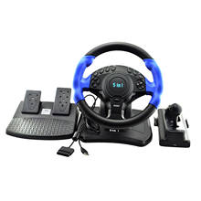 Car Racing Game Steering Wheel Pedals Kit Driving Simulator for PS4/PS3, for  360/ ONE for PC, 270 degree rotation 2024 - buy cheap