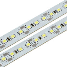 Barra de luz Led rígida, 50cm, 100cm, cc 12V, 2835, 120LED/m, 100 unidades 2024 - compra barato