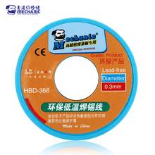 40g MECHANIC Rosin Core Solder Wire Lead-Free 210℃ Melting Point Sn 42% Bi 58% Solder Wire Welding Flux 1.0-3.0% Iron Cable Reel 2024 - buy cheap
