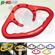 Empuñaduras de pasajero para HONDA CBR500R, mango de barra de agarre de tanque, color negro, rojo, dorado, azul y titanio, 2013, 2014, 2015, 2016 2024 - compra barato