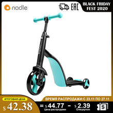 Nadle TF3детский самокат   трехколесный велосипед   игрушка для автомобиля  складной   для путешествий подходит для детей старше 3 лет 2024 - купить недорого