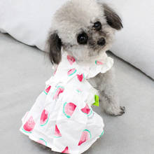 Pet Clothing Dog Dress Summer Cat Clothes Puppy Skirt Yorkie Yorkshire Chihuahua Pomeranian Small Dog Costumes Apparel Outfit 2024 - buy cheap