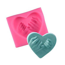 3D Love Heart Shape Silicone Mold DIY Cake Candel Chocolate Soap Mold Mould Fondant Sugar Art Tools For Soap Making Baking Tools 2024 - buy cheap