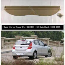 Rear Cargo Cover For HYUNDAI i30 Hatchback 2009-2019 Partition Curtain Screen Shade Trunk Security Shield Auto Accessories 2024 - buy cheap