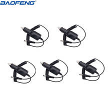 5PCS Battery Cable Line Baofeng UV-5R Car Charge For UV-82 UV-5RE UV-9R UV-XR UV-S9 GT-3 Plus Charger Walkie Talkie Accessories 2024 - buy cheap