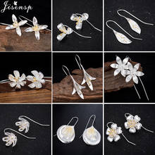 Bohemia Fashion Big Flower Stud Earrings for Women Korean Lotus Flower Earings Piercing Long Pendant Earing Statement Jewelry 2024 - buy cheap