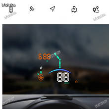 Car HUD Head-up Display Car OBD Driving Speed Fuel Consumption Multifunctional HD Projector CD50 Q06 2024 - buy cheap