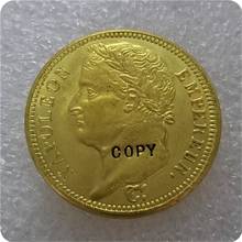 France, Napoleon I, 40 Francs, 1809, Lille Gold Coin COPY 2024 - buy cheap