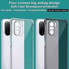 Redmi K40 Case IMAK Shockproof Conners Airbags Soft TPU Back Cover Case for Xiaomi Redmi K40 Pro Plus 2024 - buy cheap