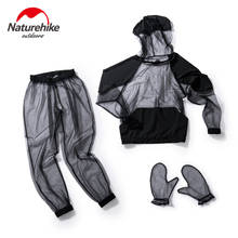 Naturehike Anti-Mosquito Set Outdoor Fishing Camping 360 ° Protection 230g Ultra light 100% Polyester Cool and Breathable 2024 - buy cheap