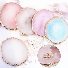 Resin Jewelry Necklace Ring Earrings Display Plate Tray Holder Dish Organizer 2024 - buy cheap