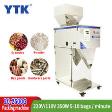Comopez 220v 20-2500g máquina de pesagem automática e embalagem, máquina de enchimento quantitativa pó de chá café peças pequenas 2024 - compre barato