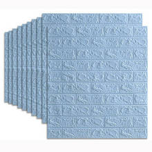 Papel de parede adesivo 3d de tijolos, adesivo à prova d'água para decoração de cozinha, sala de estar, tv 2024 - compre barato