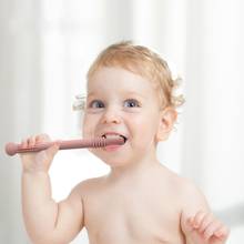 Детские игрушки для детей ясельного возраста, трубочки для прорезывания зубов, силиконовые жевательные уход за зубами 2024 - купить недорого