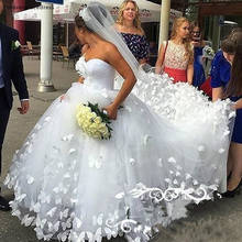 Princess Ball Gown Sweetheart Wedding Dresses Luxury Tulle Bride Gowns Tailor Made Plus Size Available 2024 - buy cheap