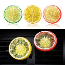 LEEPEE Car Air Freshener Auto Outlet Perfume Car Ornament Air Conditioner Vent Clip Car-styling Solid Fragrance Lemon Shape 2024 - buy cheap