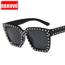 RBROVO 2021 Classic Vintage Sunglasses Women/Men Candy Color Luxury Plastic Lady Sun Glasses Retro Oculos De Sol Feminino UV400 2024 - buy cheap