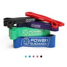 POWER GUIDANCE Fitness Resistance Bands Pull up  Latex Streching Band Loop Strap For Pull-Ups Gymnastics Powerlifting Free Bag 2024 - buy cheap