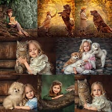 5D DIY Diamond Painting Cross Stitch Embroidery Girl Animal Mosaic Full Square Round Drill Wall Decor Handcraft Gift 2024 - buy cheap