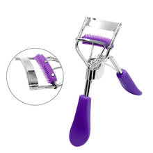 9Colors Eyelash Curler With Comb Tweezers Professional Handle Eye Lashes Curling False Eyelashes Curlers Clip Beauty Makeup Tool 2024 - buy cheap