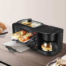 Multifunctional breakfast machine full automatic baking machine Drip Coffee Maker Household Bread Pizza Frying Pan Toaster 2024 - buy cheap