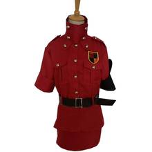 Fantasia de hellsing borgonha, fantasia vermelha de vampiro, uniforme de demon 2024 - compre barato